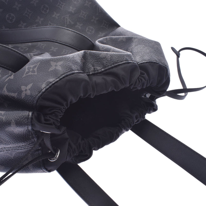 LOUIS VUITTON Louis Vuitton Monogram Eclipse Cover Light Black M44228 Men's Handbag A Rank Used Ginzo