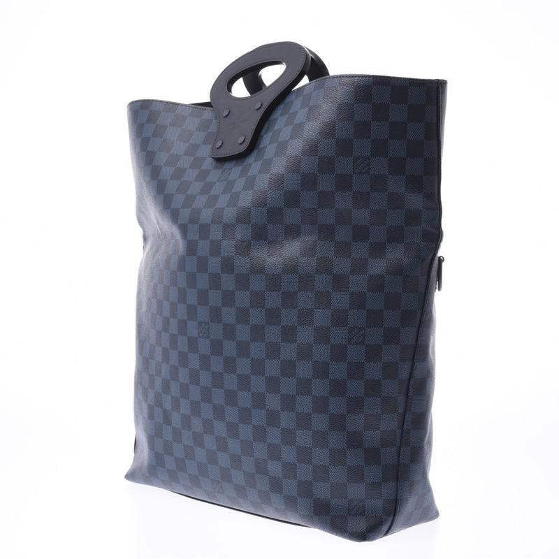 LOUIS VUITTON Louis Vuitton Damier Cobalt Folded Messenger 2WAY Bag Navy/Black N51102 Men's Handbag A Rank Used Ginzo