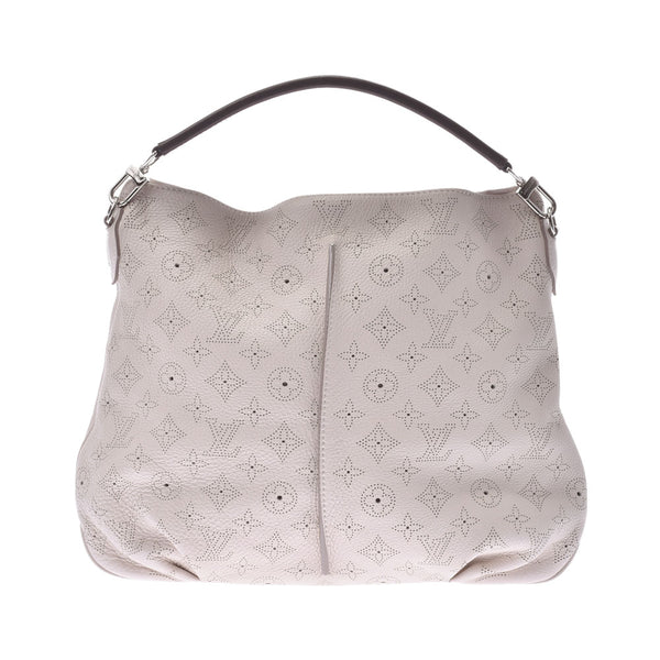 LOUIS VUITTON ルイヴィトン モノグラム マヒナ セレネPM ブロン M94275 レディース レザー 2WAYバッグ Aランク 中古 銀蔵