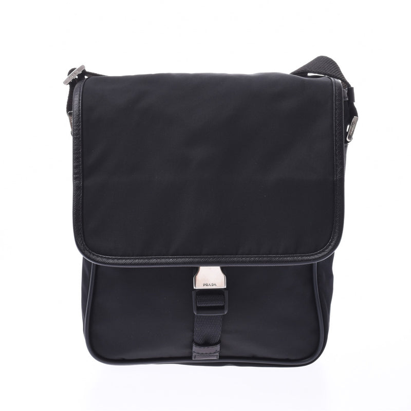 Black v167 ladies Nylon Shoulder Bag Prada Prada shoulder bag