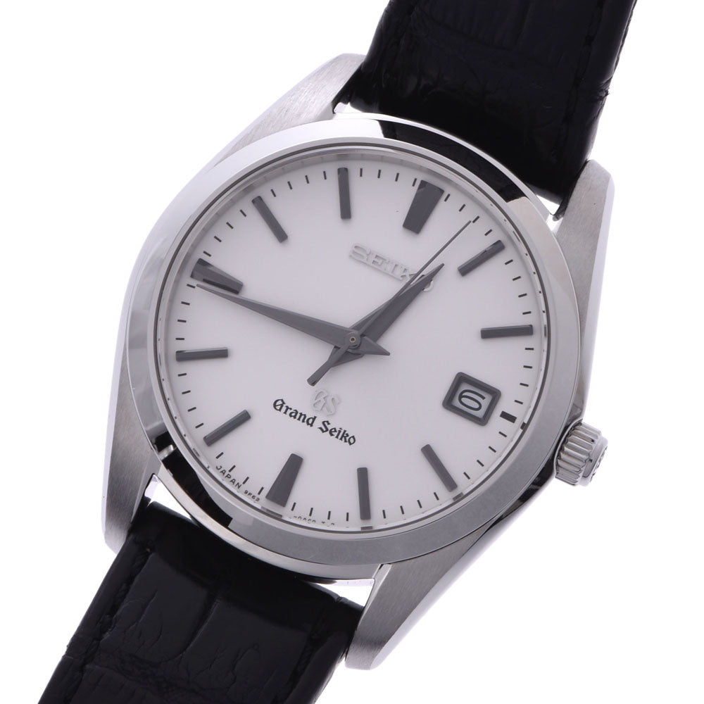 SEIKO セイコー グランドセイコー 9F62-0AB0/SBGX095 メンズ SS/革 腕時計 シルバー文字盤 ABランク 中古 -  Imsohooked