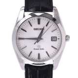 SEIKO Seiko Grand Seiko 9F62-0AB0/SBGX095 Men's SS/Leather Watch Silver Dial AB Rank Used Ginzo