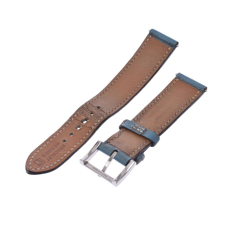 HERMES エルメス ベルトウォッチ BE1.210 レディース SS/革 腕時計 クオーツ 白文字盤 ABランク 中古 銀蔵