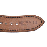 HERMES エルメス ベルトウォッチ BE1.210 レディース SS/革 腕時計 クオーツ 白文字盤 ABランク 中古 銀蔵