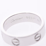 CARTIER Cartier love ring #55 14.5 unisex PT950 ring, ring A rank used silver storehouse