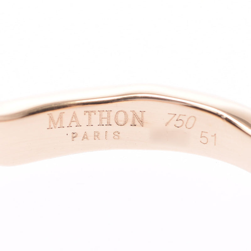 その他 MATHON  マットン #51 レディース K18YG/サファイア リング・指輪 Aランク 中古 銀蔵