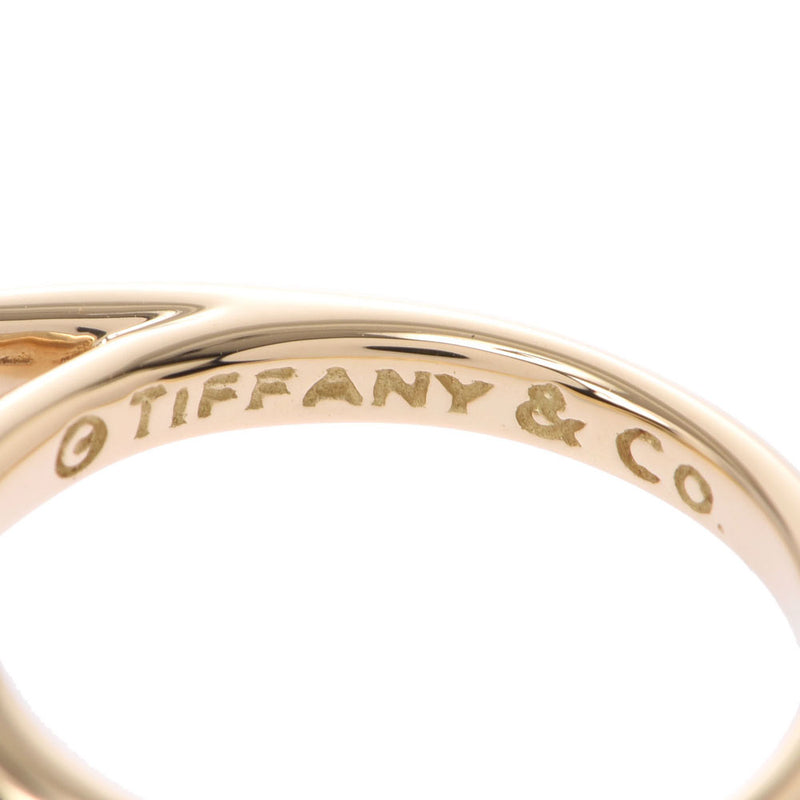 TIFFANY&Co. ティファニー ノットリング 8号 レディース K18YG リング・指輪 Aランク 中古 銀蔵