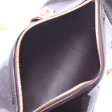 Louis Vuitton VERNIS Bedford amaranth m91996 womens handbags a rank silver gin