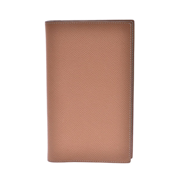 HERMES Hermes Agenda Gold □K stamped (around 2007) Unisex Vow Epson notebook cover AB rank used Ginzo