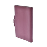 HERMES agenda Rosewood 刻印 P-engraved (circa 2012) unisex chevre booklet cover a-ranked second-hand silver