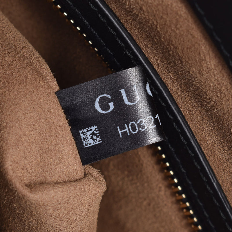 GUCCI Gucci挂锁链条手提袋GG Supreme Grey 479197女士PVC /皮革手提袋New Ginzo