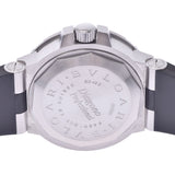 BVLGARI Bvlgari Diagono Professional SD42S Men's SS/Rubber Watch Automatic Black Dial AB Rank Used Ginzo