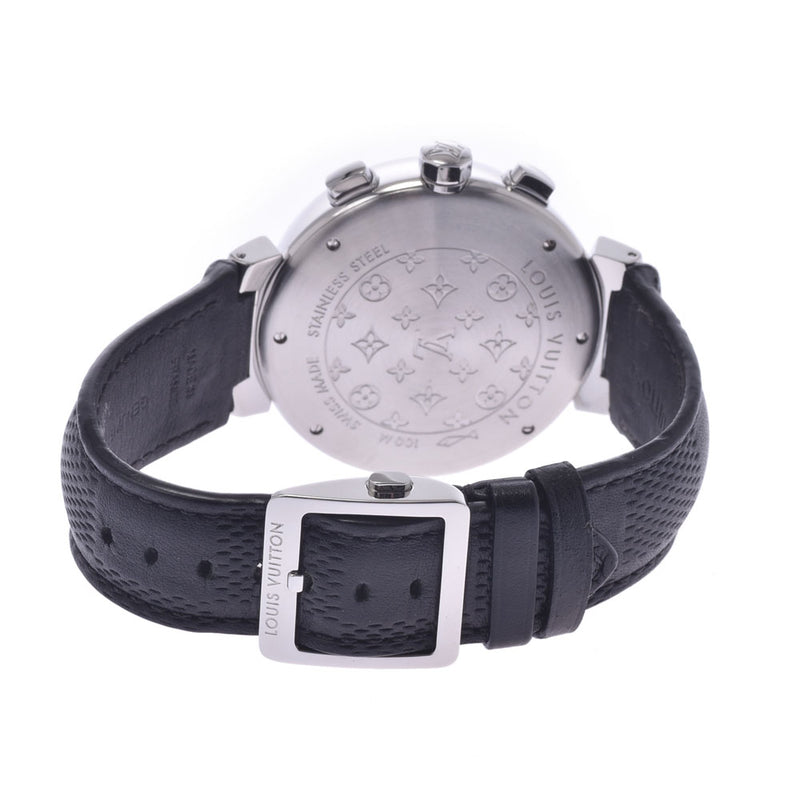 ルイヴィトンタンブール クロノ メンズ 腕時計 Q11210 LOUIS VUITTON