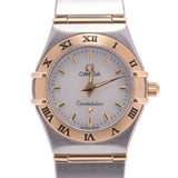 OMEGA オメガコンステレーション 1262.70 Lady's SS watch quartz shell clockface A rank used silver storehouse