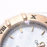 OMEGA オメガコンステレーション 1262.70 Lady's SS watch quartz shell clockface A rank used silver storehouse