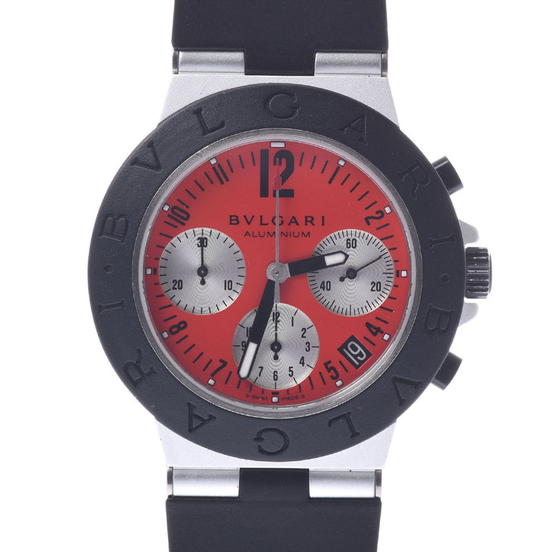 ブルガリアルミニウム 38 クロノグラフ 世界限定777本 メンズ 腕時計