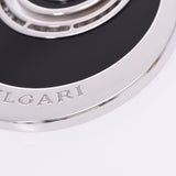 BVLGARI ブルガリインタルシオネックレスパヴェダイヤラージモデルユニセックス K18WG/ onyx necklace A rank used silver storehouse