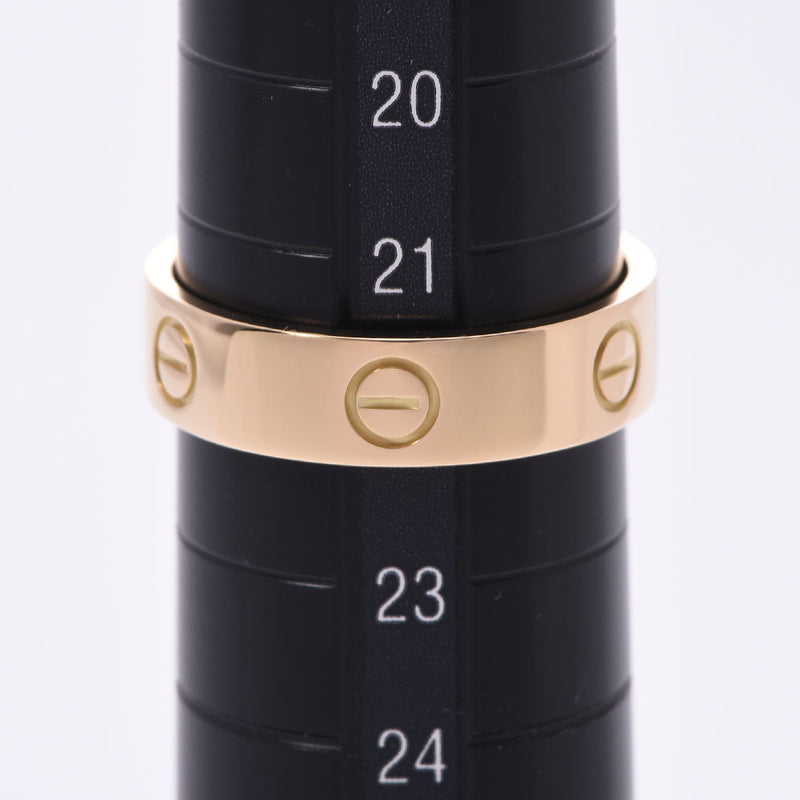 CARTIER Cartier #63 22, Unsex K18YG Rings, Rings, Ring A, A Rank, Used in Ginzo.