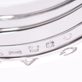 BVLGARI宝格丽B-ZERO戒指#62尺寸S20.5号中性K18 WG戒指A等级二手银藏