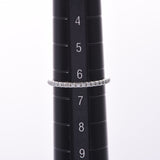 TIFFANY&Co. ティファニーメトロリングエタニティダイヤ 6.5 Lady's PT950/ dialing, ring A rank used silver storehouse