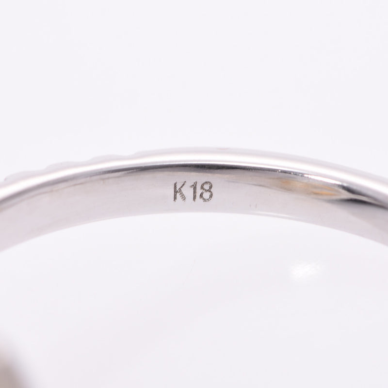 Other Diamond 1.014ct FY-VVS2 Diamond 0.77ct 12 Women's K18WG Ring Ring A Rank Used Ginzo