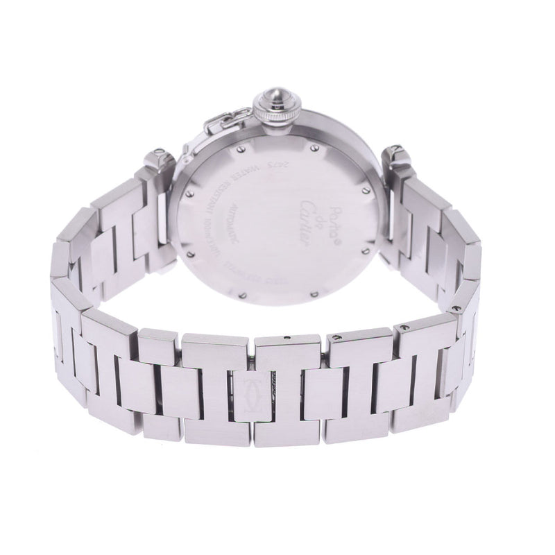 CARTIER カルティエ パシャC ビックデイト W31055M7 メンズ SS 腕時計 自動巻き 白文字盤 Aランク 中古 銀蔵