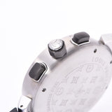 LOUIS VUITTON Louis Vuitton Tambourg In Black Q118F Unisex SS/Rubber Watch Quartz Black Dial A Rank Used Ginzo