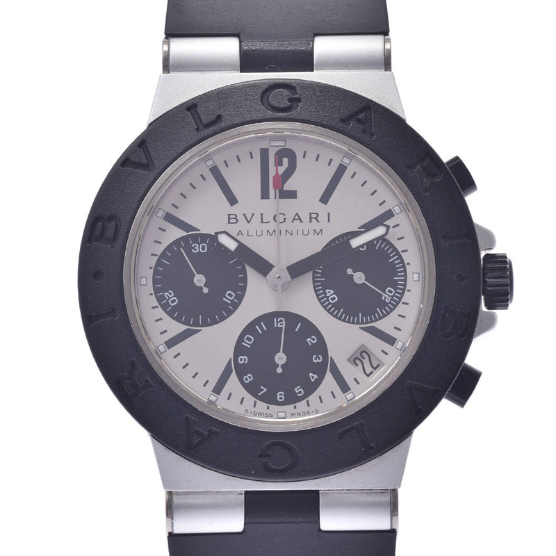 値下不可 ブルガリ アルミニウム AＬ38A 自動巻き腕時計 - 時計