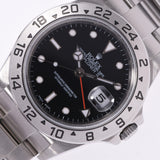 ROLEX ロレックス エクスプローラー2 EX2 16570 メンズ SS 腕時計 自動巻き 黒文字盤 Aランク 中古 銀蔵