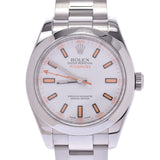 ROLEX ロレックス ミルガウス 116400 メンズ SS 腕時計 自動巻き 白文字盤 Aランク 中古 銀蔵