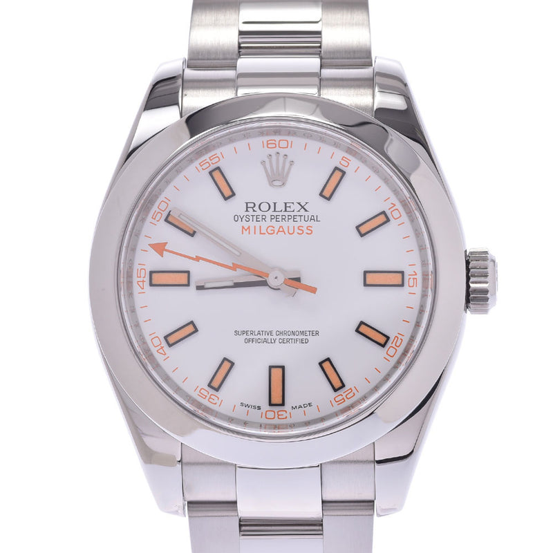 ロレックスミルガウス メンズ 腕時計 116400 ROLEX 中古 – 銀蔵オンライン