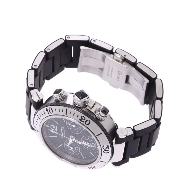 Cartier pasha sea timer men watch W31088U2 CARTIER is used – 銀蔵