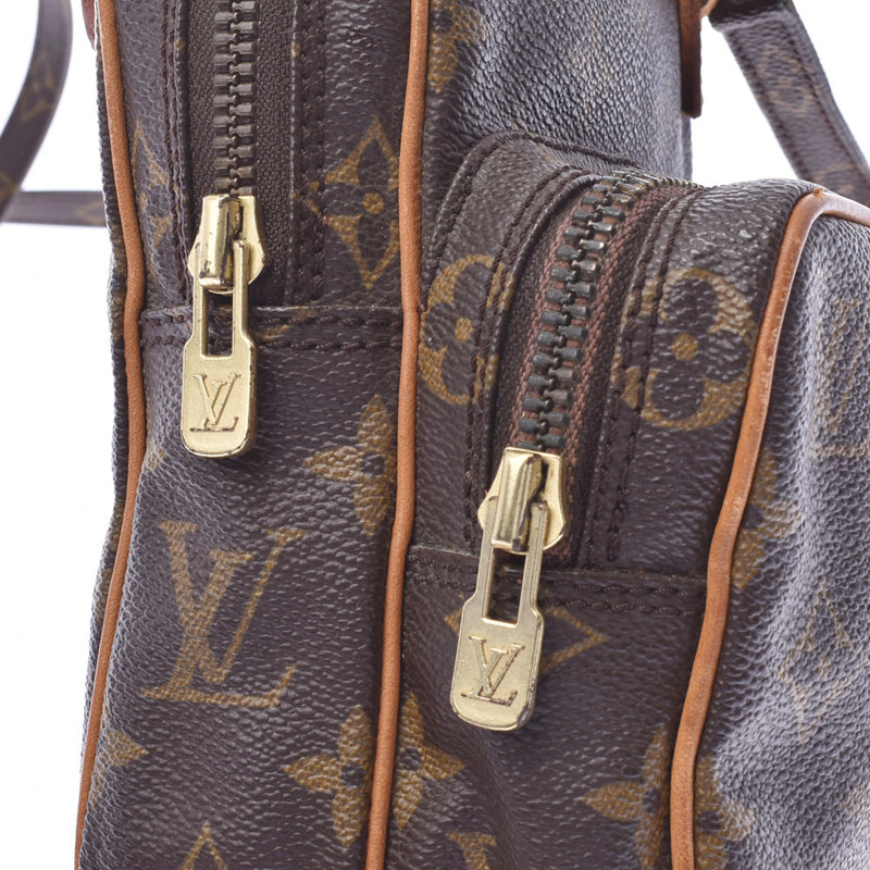 ルイヴィトンミニアマゾン 14145 ブラウン ユニセックス ショルダーバッグ M45238 LOUIS VUITTON 中古 – 銀蔵オンライン