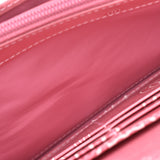 CARTIER Cartier Happy Birthday Day Pink Ladies enamel long wallet B-rank used silver jewelry