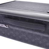 LOUIS VUITTON 路易威登 单色 Eclipse 地平线 55 手提箱 黑色/灰色 M23002 中性携带袋 A 级二手银藏