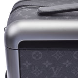 LOUIS VUITTON Louis Vuitton Monogram Eclipse Horizon 55 Suitcase Black/Gray M23002 Unisex Carry Bag A Rank Used Ginzo