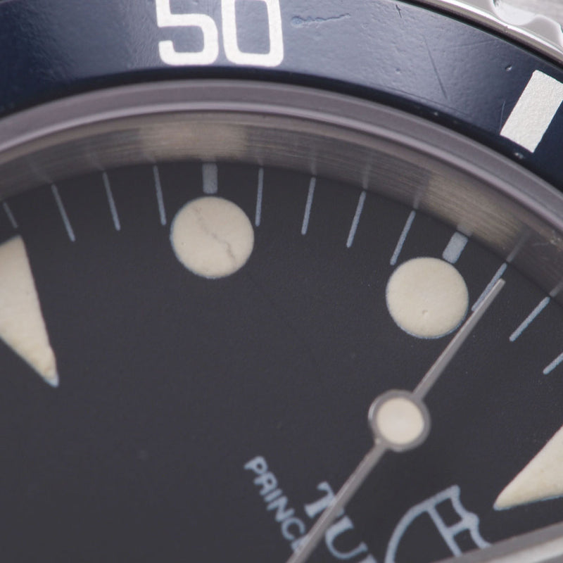 TUDOR チュードル サブマリーナ 76000 ボーイズ SS 腕時計 自動巻き 黒文字盤 ABランク 中古 銀蔵