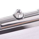 JAEGER-LECOULTRE ジャガー・ルクルト レベルソ フローラル ベゼルダイヤ 265.8.080 SS 時計 クオーツ シルバー文字盤 Aランク 中古 銀蔵