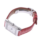 JAEGER-LECOULTRE ジャガー・ルクルト レベルソ フローラル ベゼルダイヤ 265.8.080 SS 時計 クオーツ シルバー文字盤 Aランク 中古 銀蔵