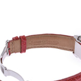 JAEGER-LECOULTRE ジャガー・ルクルト レベルソ フローラル ベゼルダイヤ 265.8.080 SS 時計 クオーツ シルバー文字盤 Aランク 中古 銀蔵