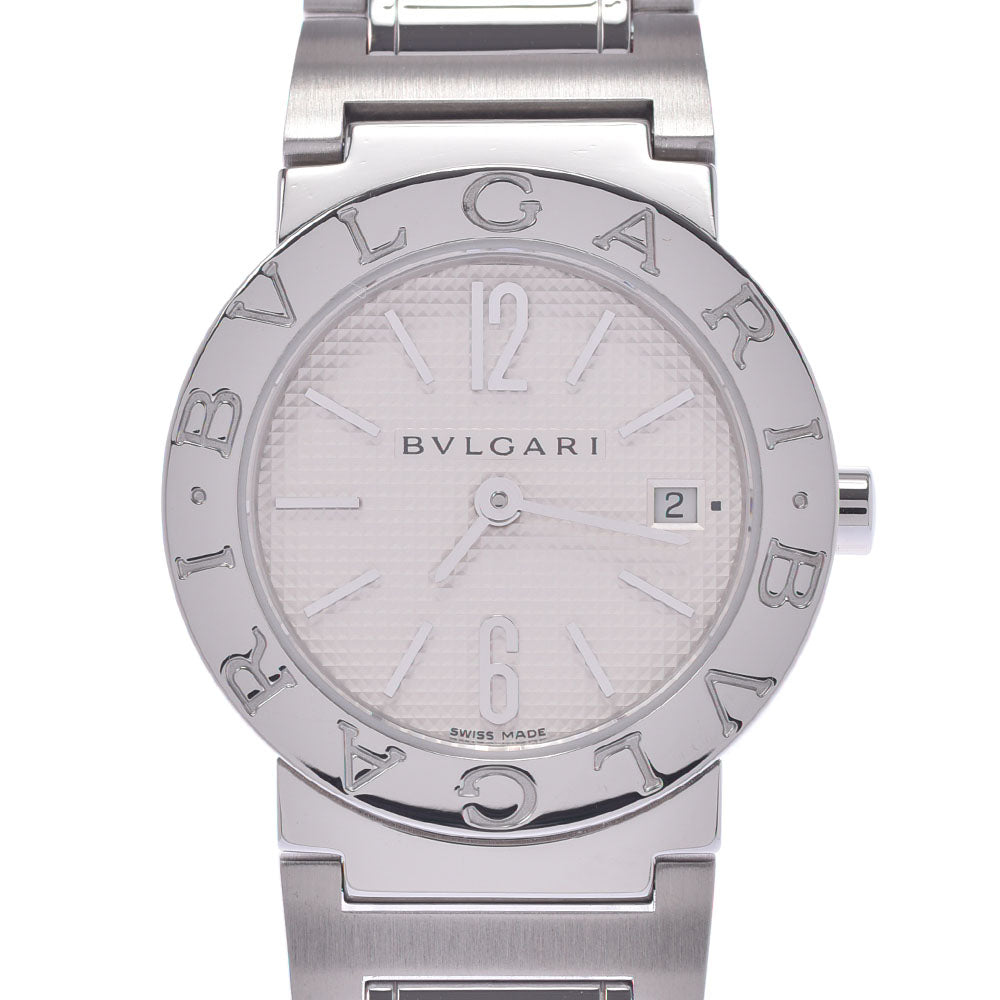 BVLGARI ブルガリ ブルガリブルガリ 26 新型 BB26SS レディース SS 腕時計 クオーツ 白文字盤 Aランク 中古 - 正規品高品質