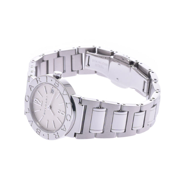 BVLGARI Bvlgari Bvlgari 26 New BB26SS Ladies SS Watch Quartz White Dial A Rank Used Ginzo