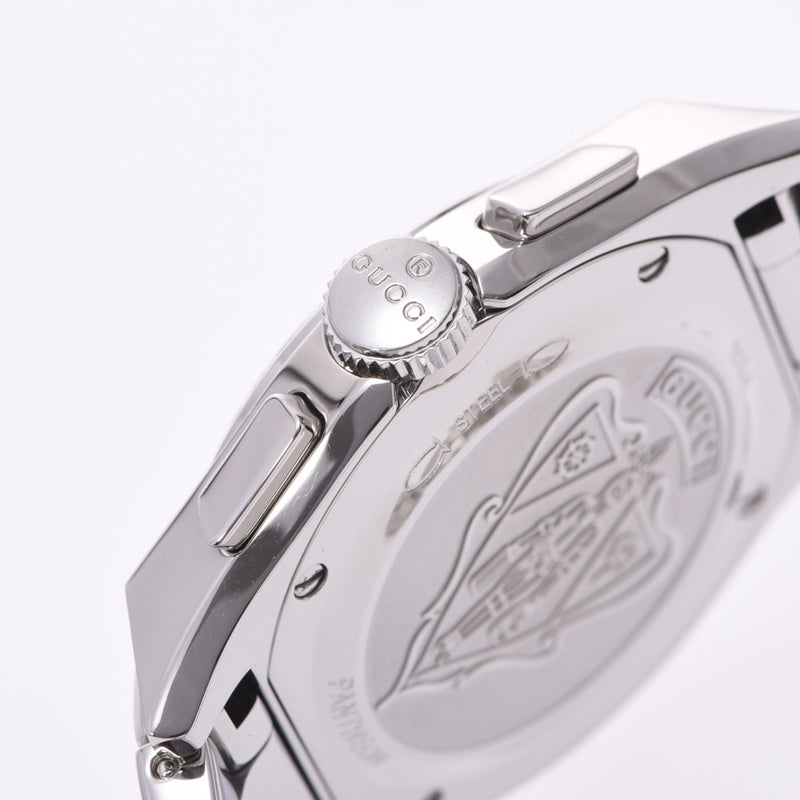 グッチパンテオン クロノ ダイヤベゼル ボーイズ 腕時計