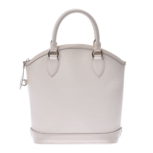 LOUIS VUITTON Louis Vuitton Epi Lock It Evoir (White) M4229J Ladies Epi Leather Handbag B Rank Used Ginzo