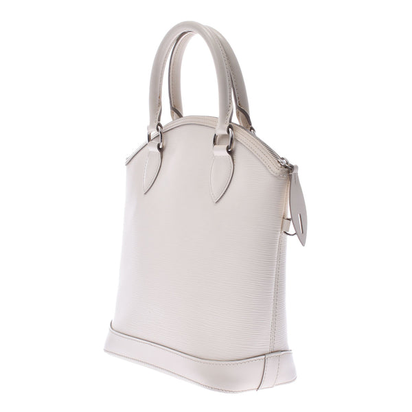 LOUIS VUITTON Louis Vuitton Epi Lock It Evoir (White) M4229J Ladies Epi Leather Handbag B Rank Used Ginzo