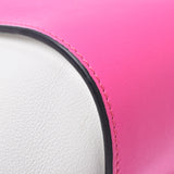 LOEWE Loewe Hammock Small White/Shocking Pink Women's Calf 2WAY Bag A Rank Used Ginzo