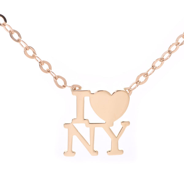 TIFFANY&Co. ティファニー I LOVE NY レディース K18YG ネックレス Aランク 中古 銀蔵