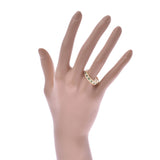 Christian Dior Cristiandiol Emelardling 17, Unsex K18YG rings, ring, ring, A-Class, used silver storehouse.