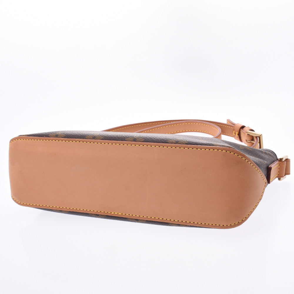 ルイ・ヴィトン LOUIS VUITTON トロター M51240 ブラウン モノグラム/レザー レディース ショルダーバッグ ルイヴィトン モノグラム トロター ブラウン M51240 レディース 本革