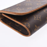 LOUIS VUITTON路易威登Monogram Pochette Twin GM棕色M51852女士单肩包B等级二手Ginzo